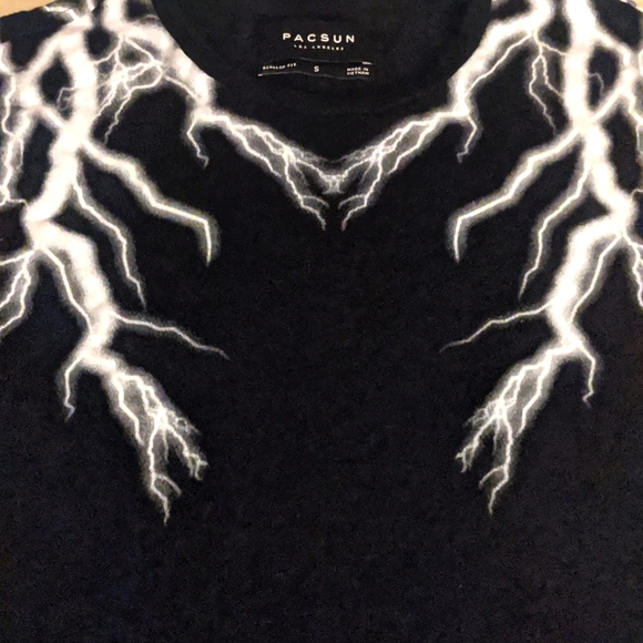 Pacsun lightning shirt - Picture 1 of 5